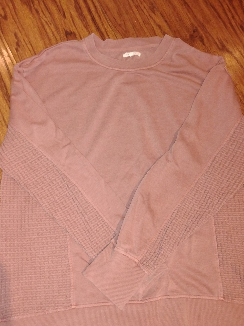 Maurices Women's Crewneck Sweater in Dusty Rose Pink